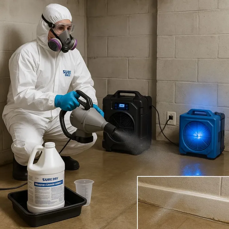 Sanitization and Odor Removal process in Owatonna, MN