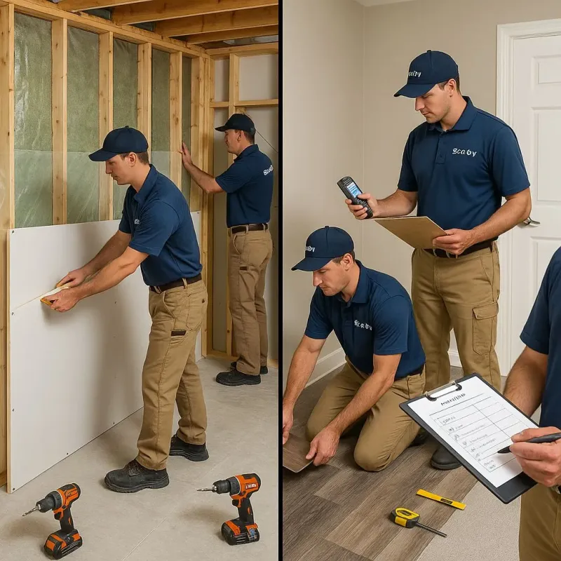 Repairs and Reconstruction process in Owatonna, MN